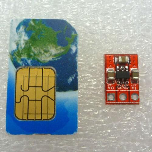 Very small & light DD0505MD 250MA SMD 3.3V 3.7V 4.2V to 5V Charge Pump DC DC Converter Boost Step Up Power Module