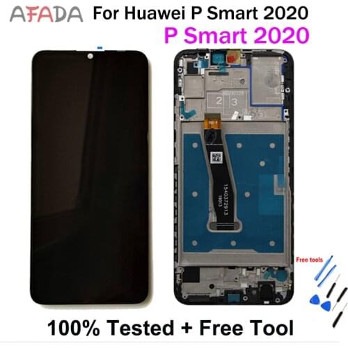 Original for Huawei P Smart 2020 LCD Screen Touch Assembly Repair parts P Smart 2020 LCD Display POT-LX1A POT-L21A