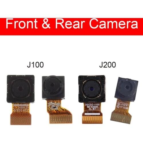 Front & Rear Back Camera For Samsung Galaxy J1 J100 J2 J200 Small Facing Main Big Camera Flex Cable Repair Replacement Parts