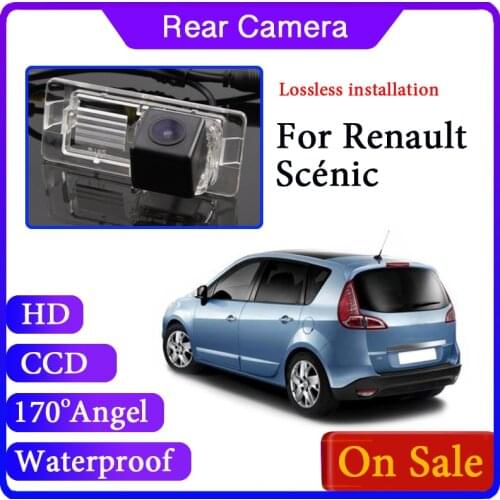 Back Up Waterproof Car Camera For Renault Scénic 3 III Grand Scenic Scénic image Camera