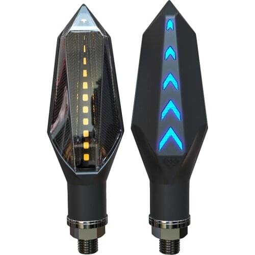 Spirit Beast Motorcycle LED Turn Signal Light Universal Flashers 12V Motorbike Signal Blinker Lamp Pit Bike Turn Lights DRL