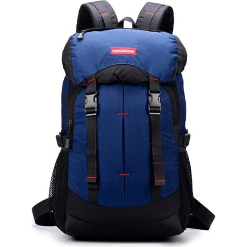 New Flip Waterproof Backpack Unisex Hiking Travel Oxford Nylon Sports 19 Inches Bag Men Women Couples Camping Outdoor Rucksack