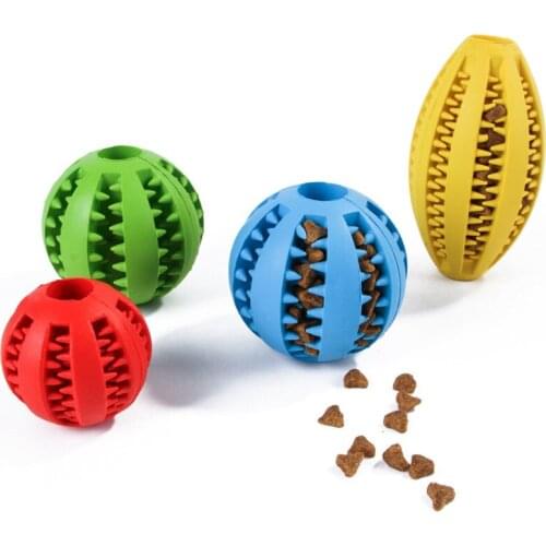 Funny Dog Tooth Clean Ball Rubber Balls Soft Pet Dog Toy Hollow out Interactive Elasticity Ball Dogs Chew Toy For Dogs