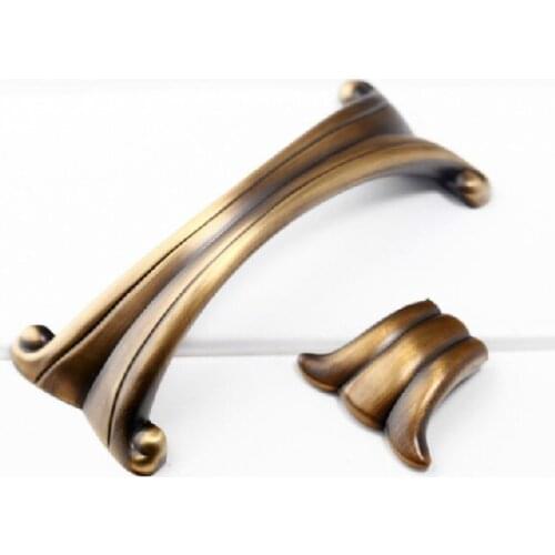 10Pcs/Lot European drawer handle cupboard door shake hands handle cabinet door shake hands knob