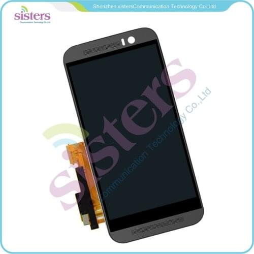 10pcs/lot Wholesale LCD Display Touch Screen Digitizer Assembly with frame Replacement Parts For HTC One M9