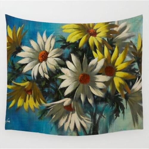 SURREAL SUNFLOWERS TAPESTRY