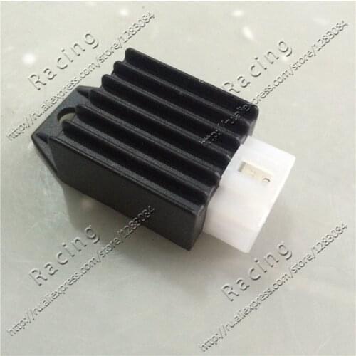 4 Pins Voltage Regulator Rectifier 4-Prong 50cc 70cc 90cc 110cc 125cc 150cc Chinese Scooter ATV Moped 12V Free Shipping
