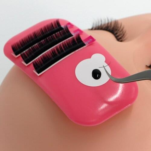 5pcs/lot Silicone Eyelash Holder Pad for Eyelash Extensions Lash Stands Forehead Glue Pallet