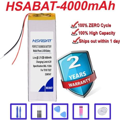 Top Brand 100% New 4000mAh 3248147 Battery for 7" Irbis TX18 TX21 TX27 TX69 TX71 TX77 TX50 TX55 3G DIGMA Optima 7.5 3G in stock