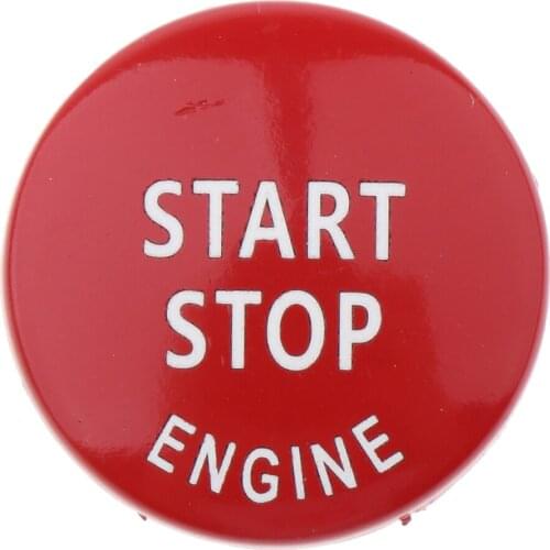 Automotive Start Button Stop Button Push Button 3D Carbon Fiber Engine One-Button Start for bmw e60 e70 e90 e92 e93 3 series