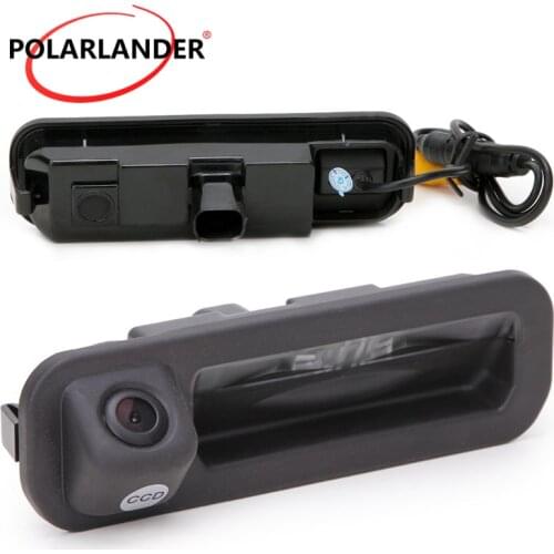 Auto Backup Reverse Camera for Ford Focus 2012 2013 CCD Night Vision Waterproof Car Rear View Trunk Handle Camera