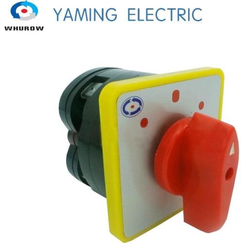 Free shipping 1pcs Rotary switch 3 position single phase electrical changeover cam switch high voltage LW5-16/1