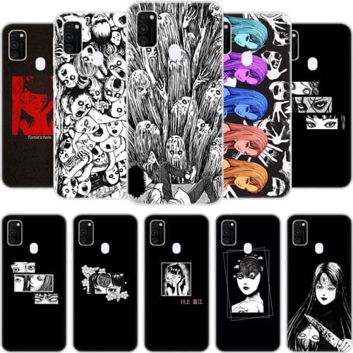 Horror Comic Tomie junji ito Case for Samsung Galaxy F41 M01 Core M02S M12 M21S M30S M31S M42 M51 M62 A6 A7 A8 Plus 2018 Cover