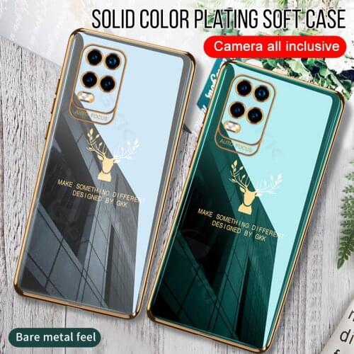 For Xiaomi Mi 9 10 Lite GKK Luxury Plating Pattern Soft Case For Xiaomi Mi 8 9 10 Lite CC9 Case Anti-knock Protection Cover Case