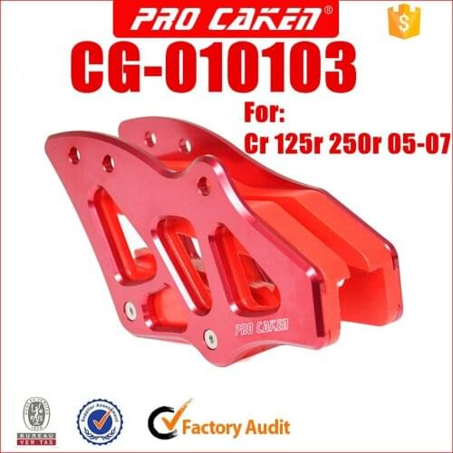 Cnc chain guide guard for honda Cr125r cr250r cr 125r 250r 05-07 motorcycle off road dirt bike motorcross part