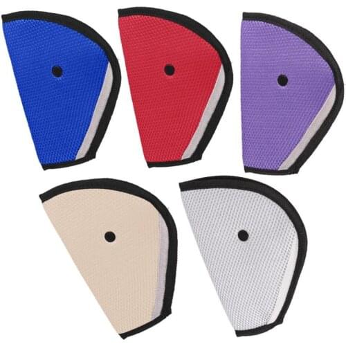 Kids Car Safe Fit Seat Belt Adjuster Baby Safety Triangle Sturdy Device Protection Positioner Carriages Intimate Accessories