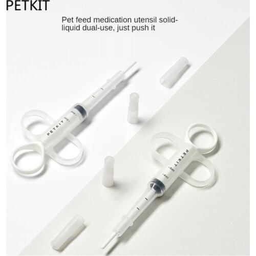 PETKIT Pet Medicine Feeder Large Capacity Cat Medicine Feeder Kitten Feeding Device Dog Medicine Feeder Cat Accessories