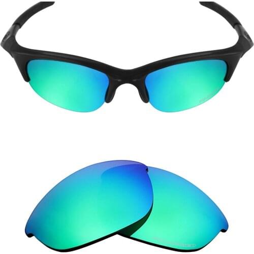 Mryok POLARIZED Resist SeaWater Replacement Lenses for Oakley Half Jacket Sunglasses Emerald Green