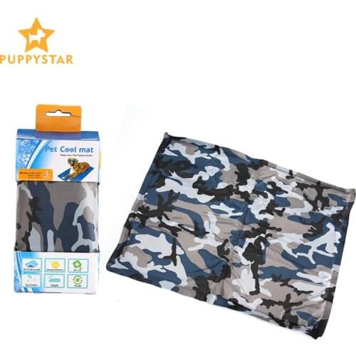 Dog Cooling Mat Summer Waterproof Camo Cooling Pad For Dogs Deodprize Puppy Kennel Dogs Mats Pet Blanket Bed Pet Supplies ZA0008