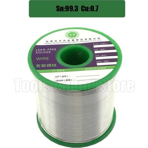 1000g Lead Free Solder Wire Health 99.3% Sn 0.7% Cu Tin Wire Melt Rosin Core Big Roll