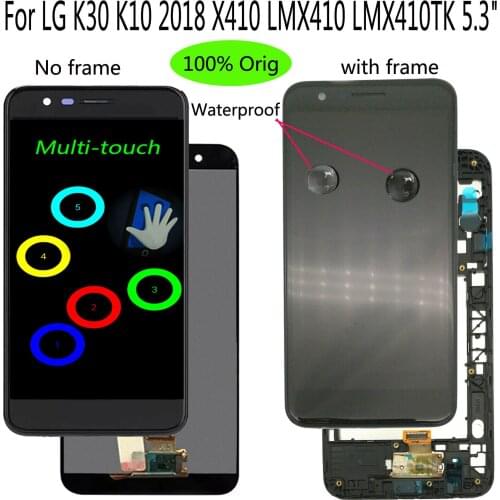 Original 5.3" For LG K30 K10 2018 X410 LMX410 LM-X410 LCD Display Touch Screen