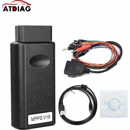 Original Version MPPS V18 MAIN + TRICORE + MULTIBOOT New V18.12.3.8 with Breakout Tricore Cable