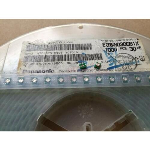 Original new 100% ECRKN030G61X patch adjustable capacitor 3*4 3-30PF (Inductor)