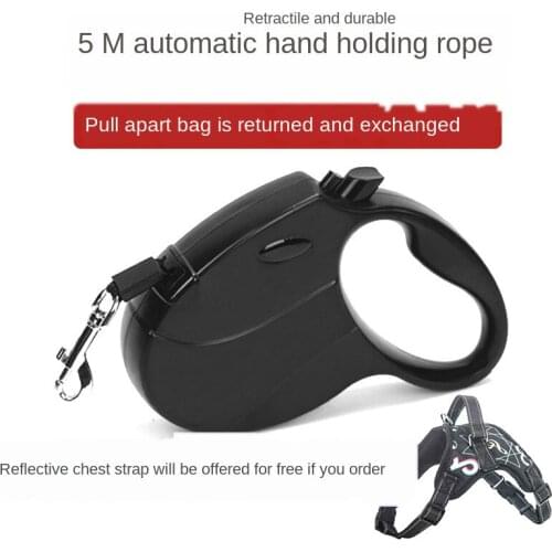 Dog Hand Holding Rope Large Small and Medium-Sized Dogs Dog Leash Golden Retriever Teddy/Pomeranian Dog Walking Artifact