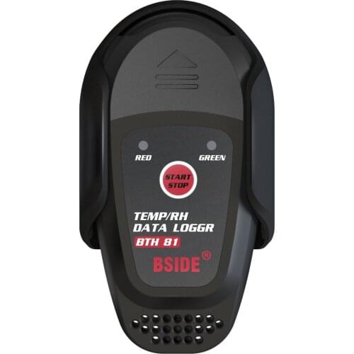 BSIDE Temperature Humidity data logger smart Thermometer For cold chain drug storage, USB automatic generation of PDF reports