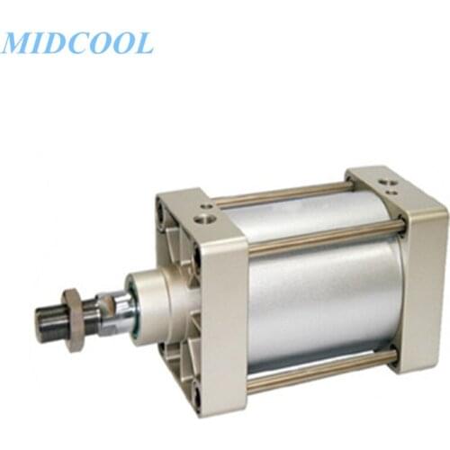 Air Cylinder SGC Series Bore 125mm SGC125 Double Acting Standard Pneumatic Cylinder 350 400 450 500 600 700 800 900mm Stroke