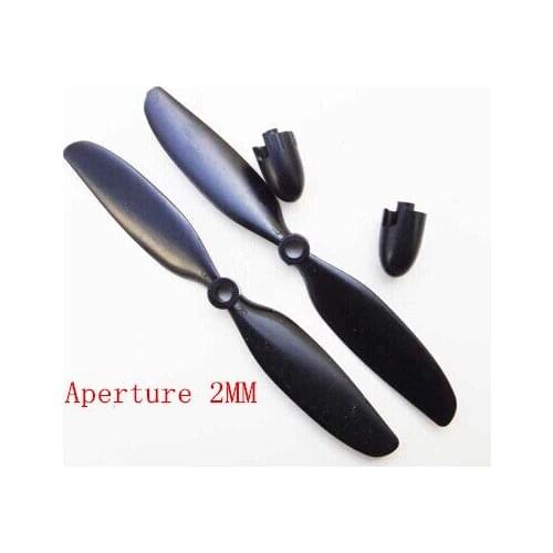 High-quality carbon fiber propeller 105MM shatterproof wearable pieces hole 2MM two fixed-wing aircraft leaf blades