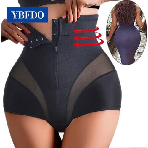YBFDO Waist Trainer Body Shaper Women Slimming Underwear High Waist Shaping Panties Butt Lifter Seamless Panty Shaper Lingerie