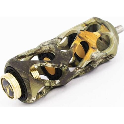 4 inch Archery Aluminum Stabilizer Hunting Damping 4'' CNC machined for Compound Bow Recurve Bow Accessories Camo