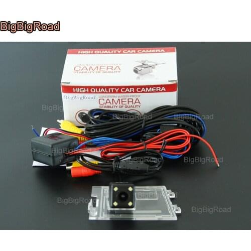 BigBigRoad Car Rear View Reversing backup Camera with power relay / filter For Jeep Compass Liberty Grand Cherokee Patriot