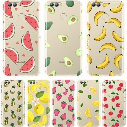 Case For Huawei Nova Smart Lite 2017 Soft Silicone Pineapple Banana Back Cover For Huawei Nova 2i 2 Lite Plus 3 3I 3E Phone Case