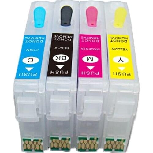 Europe T02W1 502XL T502XL Refillable Ink Cartridge With ARC Auto Reset Chip For Epson XP-5100 XP-5105 WF-2860 WF-2865 Printers