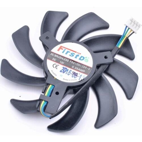Firstd FDC10H12D9-C 12V 0.35A sapphire Radeon R9 Nano graphics cooling fan