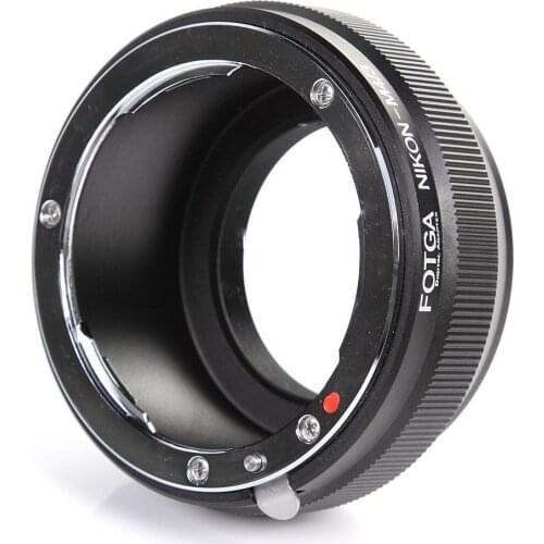 FOTGA Lens Adapter Ring for Nikon AI F lens to Micro 4/3 M43 E-M5 E-PM2 E-PL5 GX1 GF5 G5 E-PL7