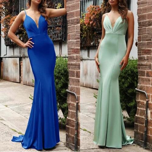 Lucazer Womens Satin Dresses