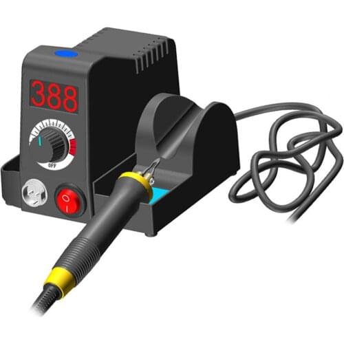 LH45 Multifunctional Digital Electric Gourd Wooden Pyrography Machine with 10pcs Heating Pen Heads