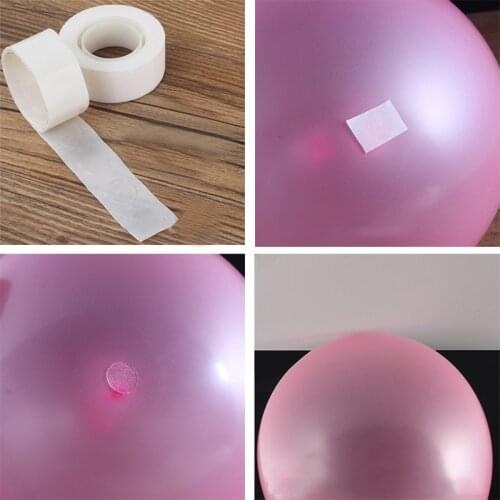 100Points Balloon Attachment Glue Dot Balloon Wall Ceiling Adhesive Stickers Wedding Birthday Party Christmas Decor Supplies