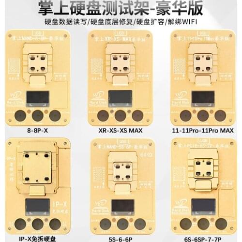 S-6-6P-6S6SP77P88PX Apple hard disk memory expansion test frame writes the bottom repair data
