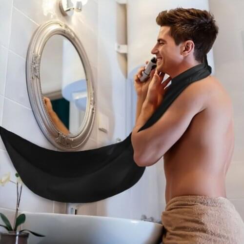 Beard Trimming Cloth for Shaving and Trimming Waterproof Beard Cape Shaving Cloth, Beard Bib Beard Apron Beard Catcher For Men