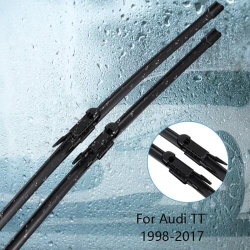 Wipers Blade For Audi TT Mk1 / Mk2/ Mk3 Model 1998 1999 2000 2001 2002 2003-2017Car Accessories For Auto Rubber Windscreen Wiper