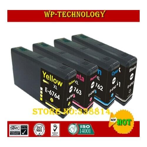 Compatible ink cartridges suit for T6761XL - T6764XL , E-6761 suit for Epson WP-4010 4020 4023 4090 4520 4530 4533 4540 4590 etc