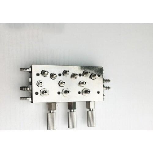 Dental Oral Dentistry Material Accessories Dental Chair Integrated Case Body Box Shelf Tool Plate Triple Diaphragm Valve