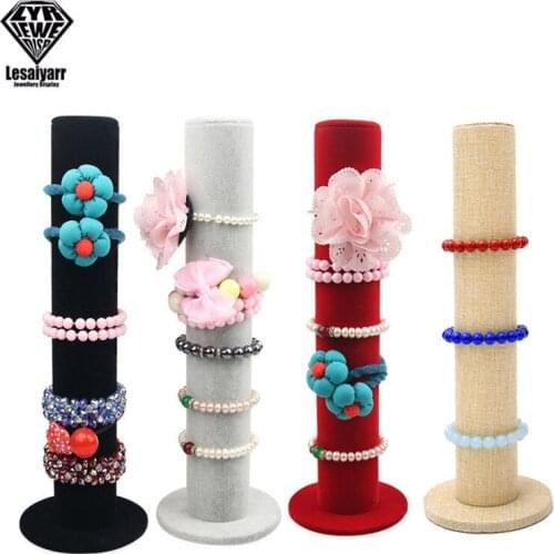 Hot Sale Bracelet Hair Accessory Storage Rack Vertical Jewelry Bracelet Bangle Display Organizer Holder Bar Stand