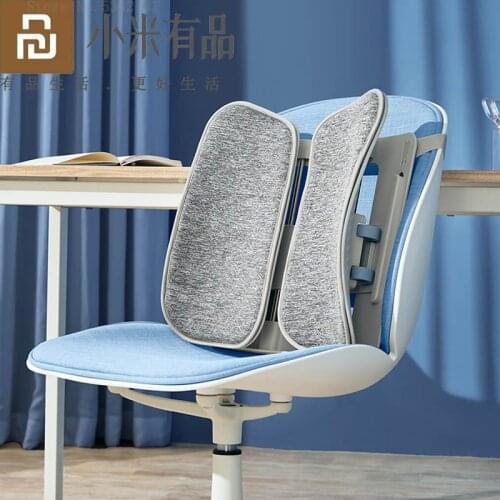 Youpin Leband Lumbar Support Back Cushion Adjustable Support Waist Back Cushion Pad Waist Protector For Office Chair & Car Seat