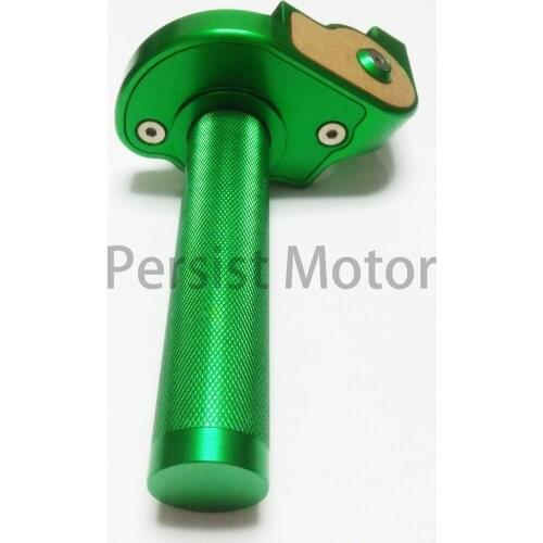 Billet CNC Twister Throttle Clamp Assy Gold for XR50 CRF50 XMOTO TAOTAO APOLO Chinese Pit Dirt Bike Motorcycle Gold