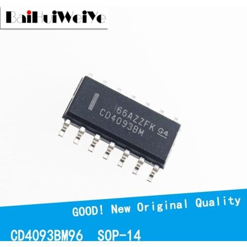 10PCS/LOTE CD4093 CD4093BM CD4093BM96 SOP14 New Original IC amplifier chip Good Quality Chipset SOIC-14